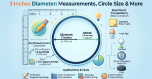 3 Inches Diameter: Measurements, Circle Size & More